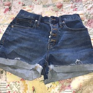 Madewell High-rise Denim Shorts